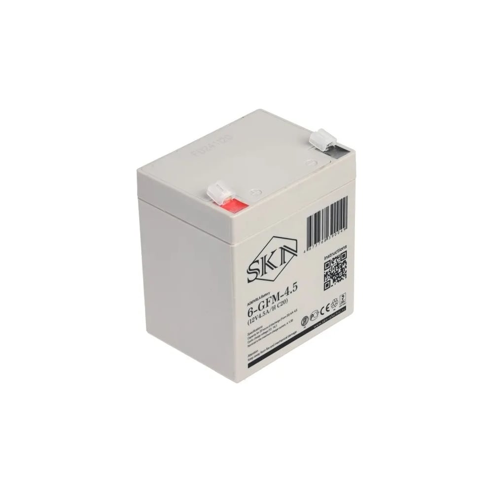 Изображение товара Аккумулятор для ИБП SKN 6-GFM-4.5 12V 4.5Ач AGM F2