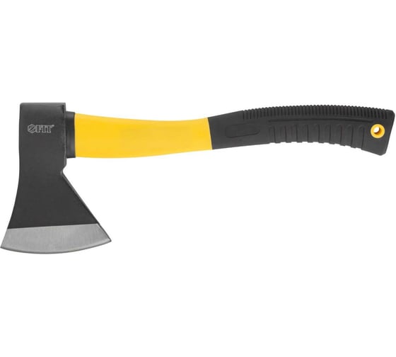 Изображение товара Топор FIT кованая усиленная сталь, усиленная фиберглассовая ручка, 600 г 46231