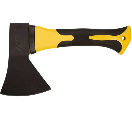 Изображение товара Топор туриста FIT укороченный, кованая сталь, усиленная фиберглассовая ручка 450 г 46258