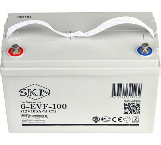Изображение товара Тяговый аккумулятор SKN 6-EVF-100 (12V105A/H C5) 025387