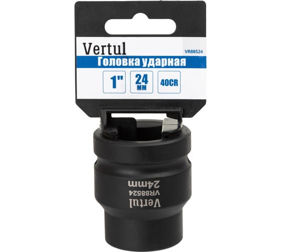 Изображение товара Головка ударная VERTUL 24 мм, 1DR VR88524