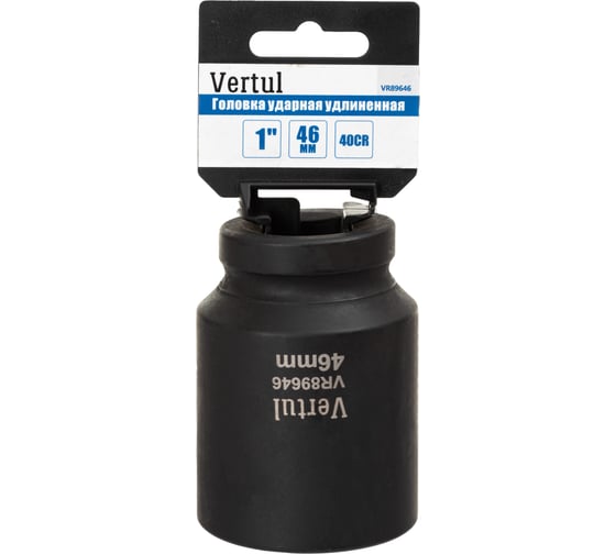 Изображение товара Головка ударная удлиненная VERTUL 46 мм, 1DR VR89646