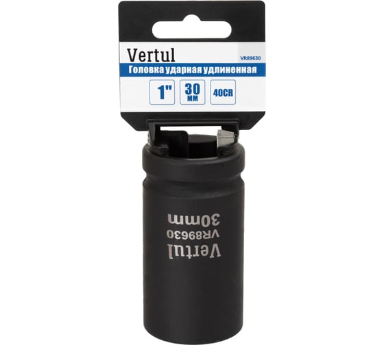 Изображение товара Головка ударная удлиненная VERTUL 30 мм, 1DR VR89630