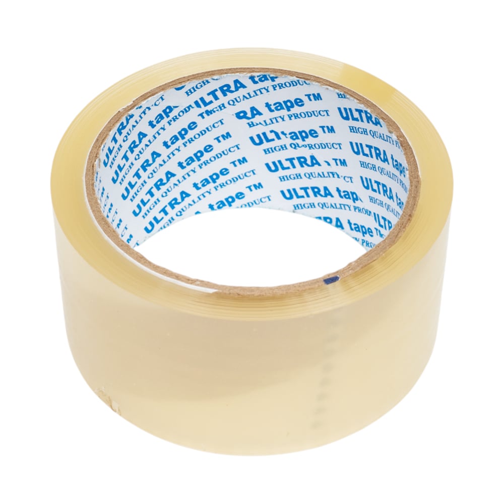 Изображение товара Клейкая лента Ultra tape 48мм 60м водостойкая прозрачная упаковка 6 шт