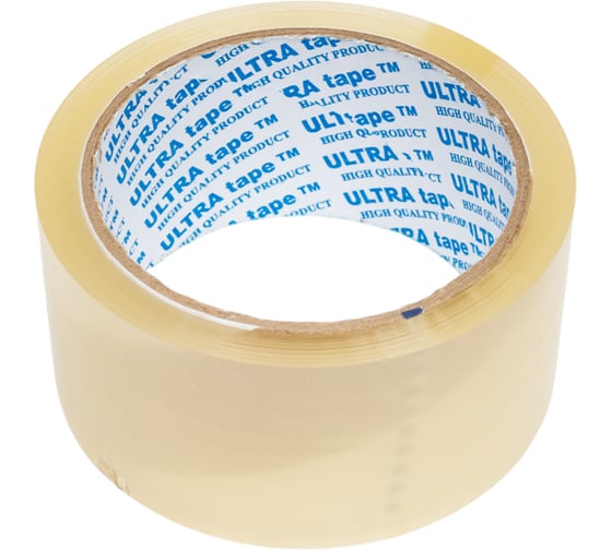Изображение товара Клейкая лента Ultra tape 48мм, 60м 40мкм, прозрачная, 6шт/уп 4687206399419