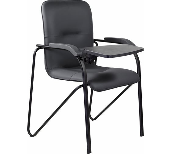 Изображение товара Кресло со столом BRABIX (пюпитром) Samba CF-108 BOX-2, черный каркас, к/з черный, разобран 533217