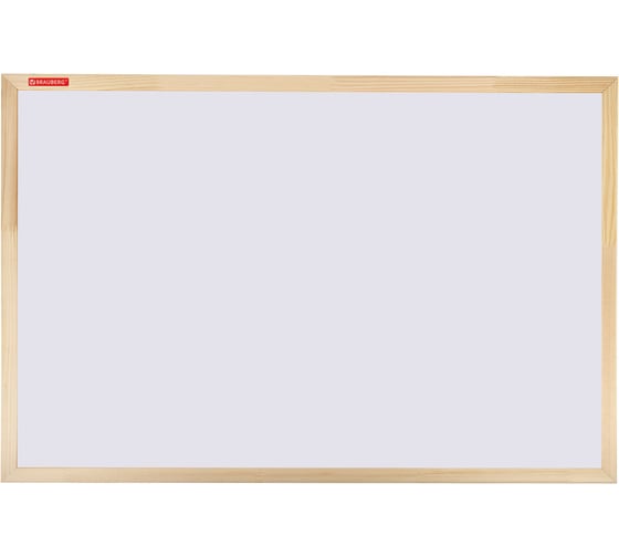 Изображение товара Доска магнитно-маркерная BRAUBERG Wood BRAUBERG 60x90 см, деревянная рамка 238796