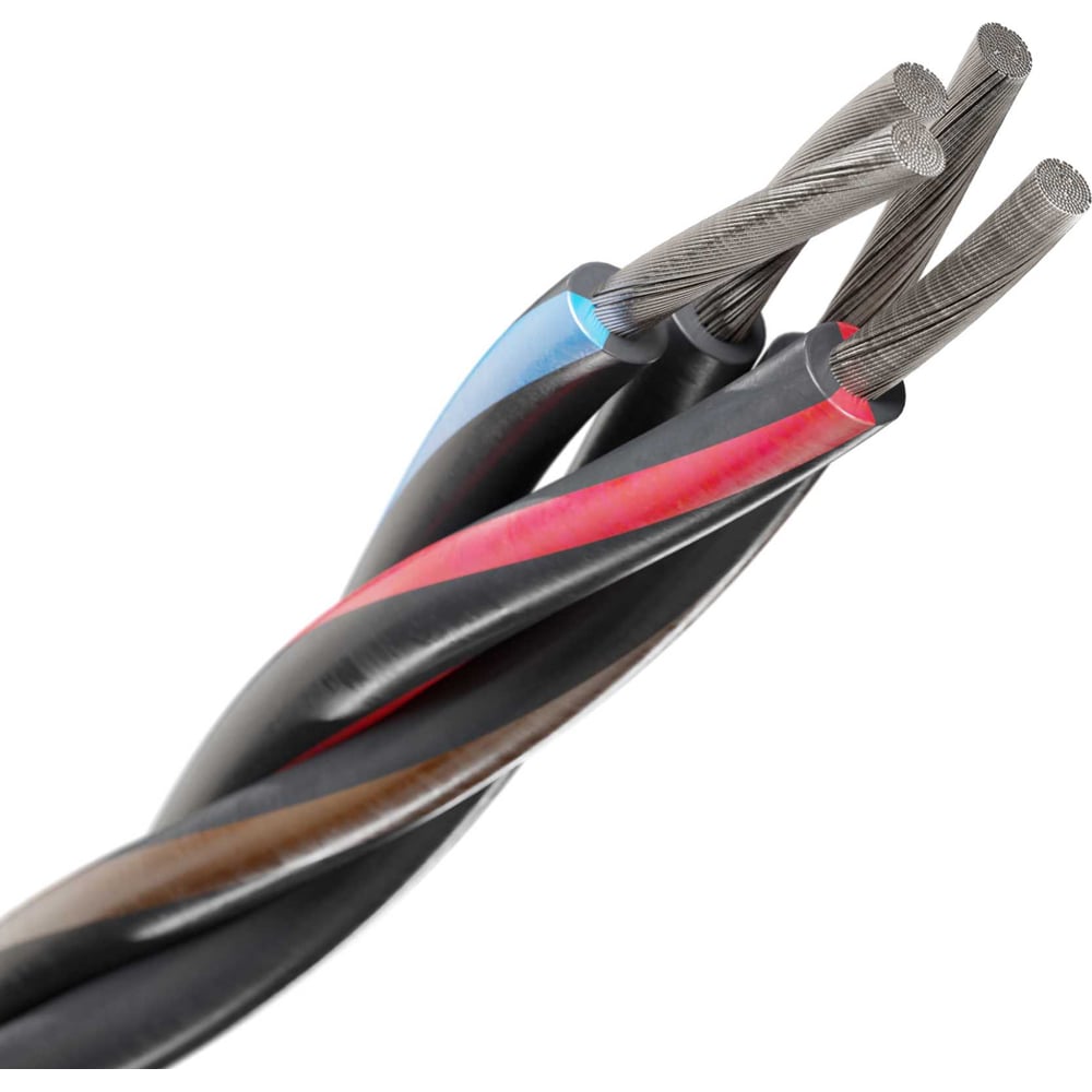 Изображение товара Самонесущий изолированный провод СИП-4 4x16 ГОСТ 100м ELITRON