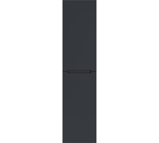 Изображение товара Шкаф-пенал для ванной uperwood Tanos_33*25,5*150 см, подвесной, универсальный, черный 291022257