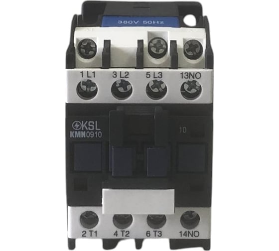 Изображение товара Контактор KRASO КМИ малогабаритный 9А катушка управления 380В АС 1НО KSL KMI-9-380