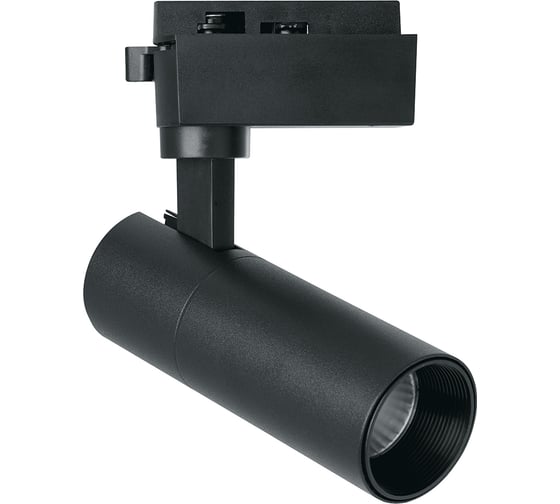 Изображение товара Трековый однофазный светильник FERON на шинопровод, AL140, 32W, 4000К белый, 2880Lm, черный, 41614