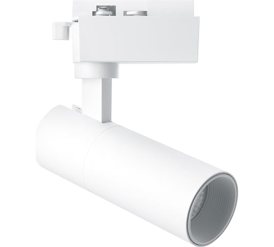 Изображение товара Трековый однофазный светильник FERON на шинопровод, AL140, 32W, 4000К белый, 2880Lm, белый, 41613