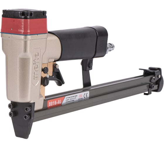 Изображение товара Степлер пневматический для мебели MEITE 8016-AL, автоматический, для скобы 21GA, тип 80 (А) GBA33I00301