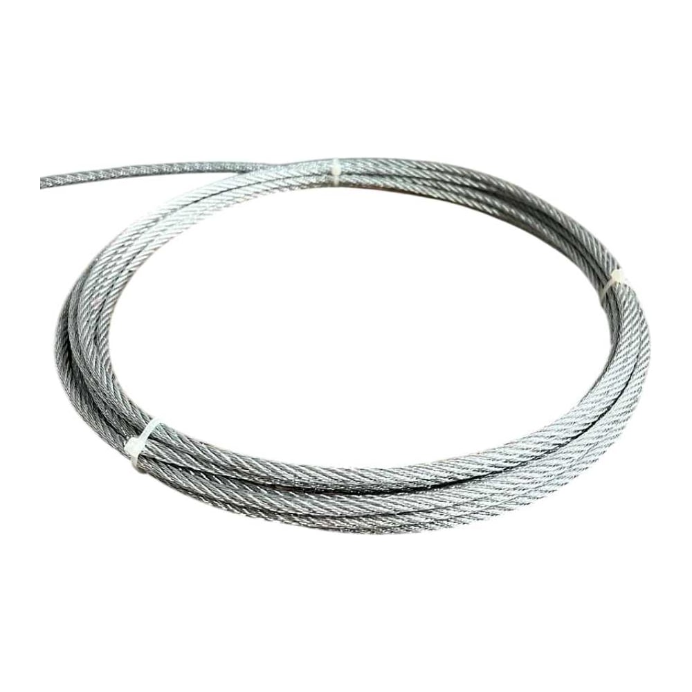 Изображение товара Стальной трос 23 Болта d1,5 ОЦ 30м, оцинкованная сталь