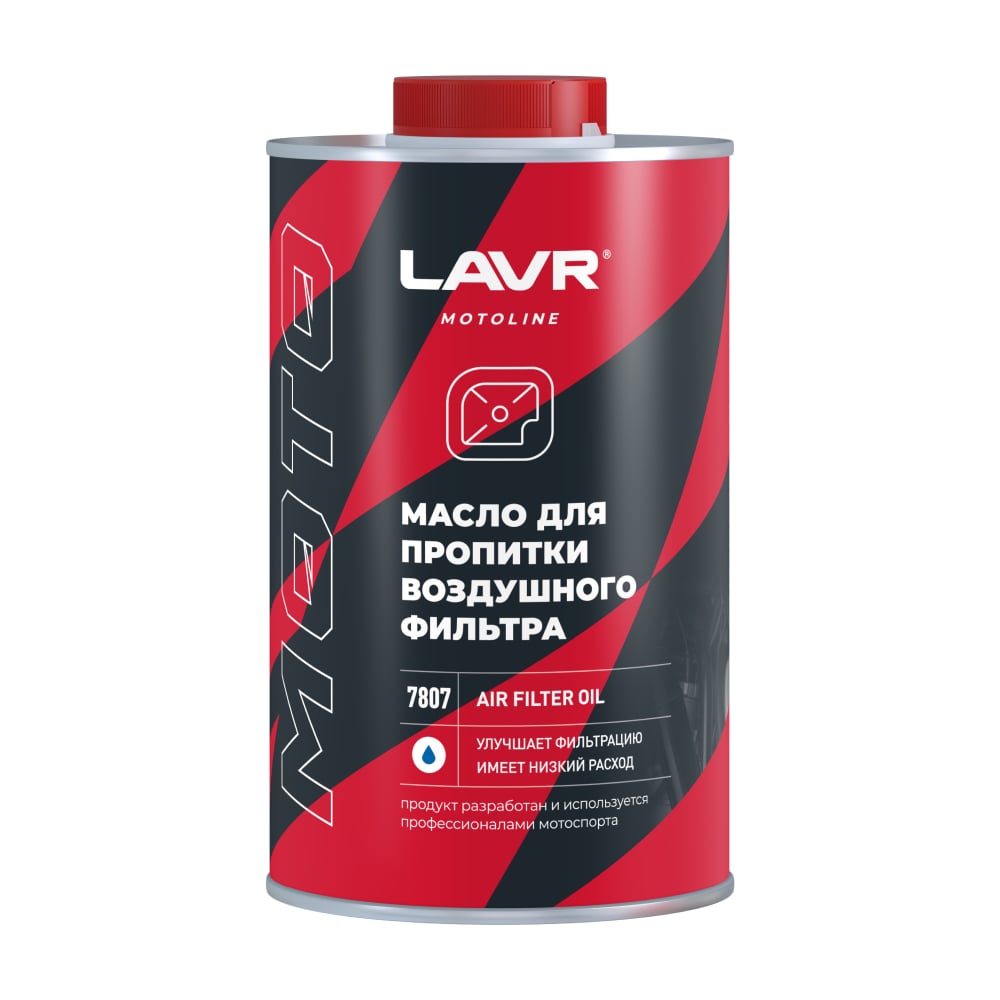 Изображение товара Масло для пропитки воздушного фильтра LAVR motoline Ln7807 1л защита двигателя