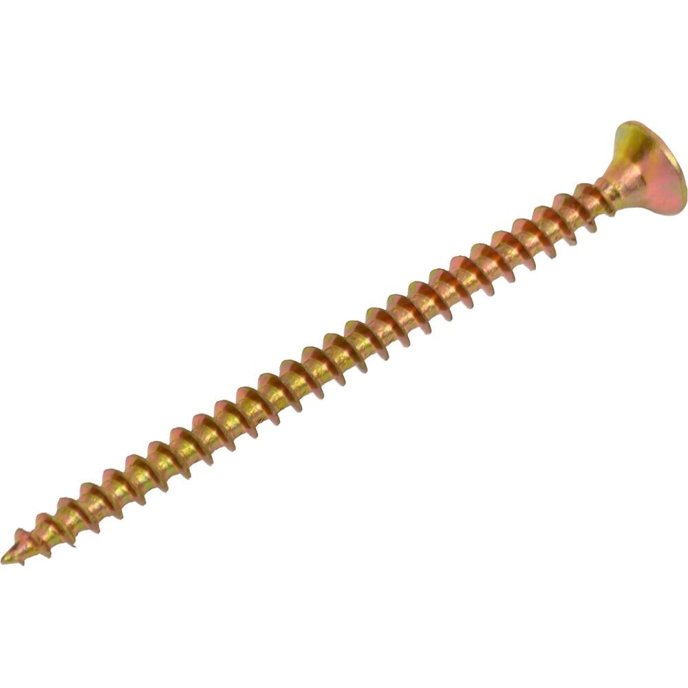 Изображение товара Саморез универсальный ЦММ желтый цинк 3,5x50 мм, 500 шт