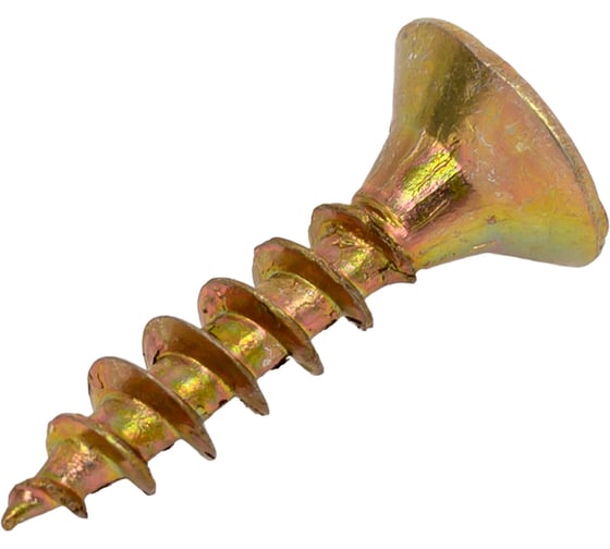 Изображение товара Саморез универсальный ЦММ желтый цинк, Pz, 3,5x16, 1000 шт 0Т-00009182