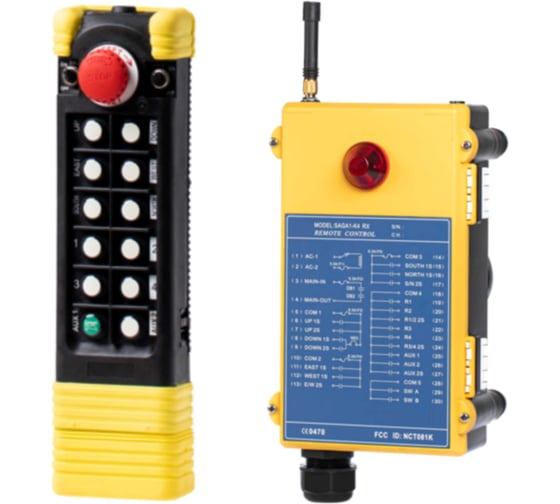 Изображение товара Промышленное радиоуправление SAGA 1, -K3 (1T+1R) 380V SAGA1-K3