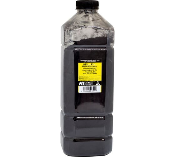 Изображение товара Тонер Hi-Black для HP LJ Pro M104/M203 для совместимых картриджей XL, Тип 6.7, Bk, 500 г, канистра HB-HP-T6.7-Bk-500G