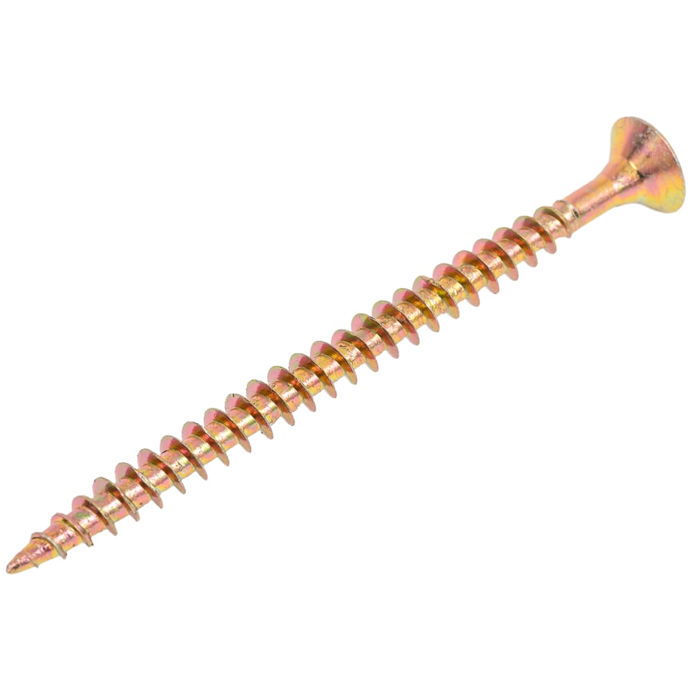 Изображение товара Саморез универсальный ЦММ желтый цинк, Pz, 5,0x70, 200 шт 0Т-00009237