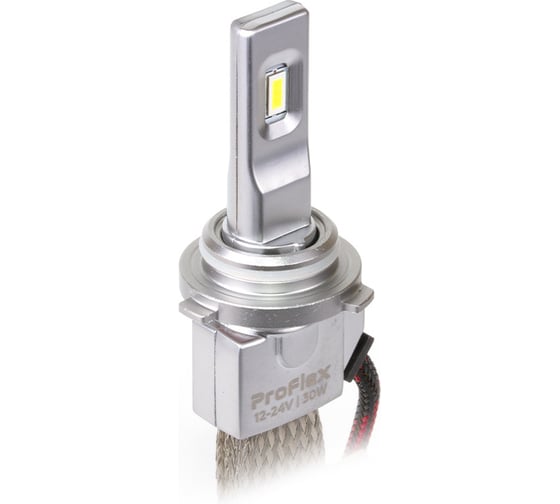 Изображение товара Светодиодные лампы MTF Light серия ProFLEX HB4(9006), 6000K, 3000lm, 12-24V, 30W, NO FAN, 2шт., комплект PFB4K5