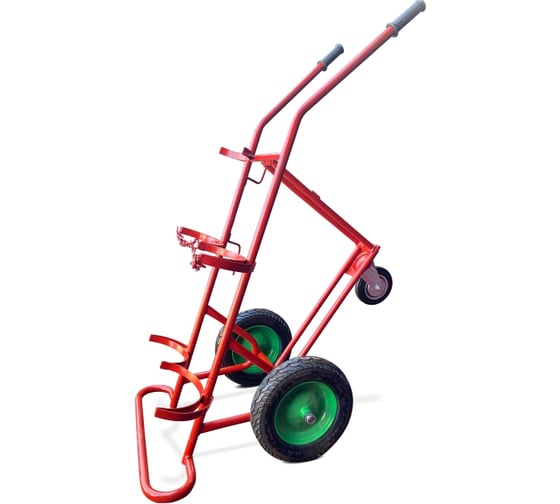 Изображение товара Тележка ARMA для 2-х баллонов 40-50л. с пневматическими колесами 00-00002276