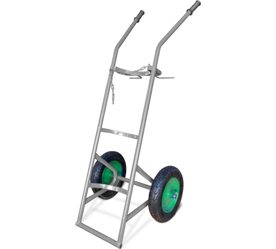 Изображение товара Тележка ARMA для 1-го 50л баллона с пневматическими колесами 00-00002286
