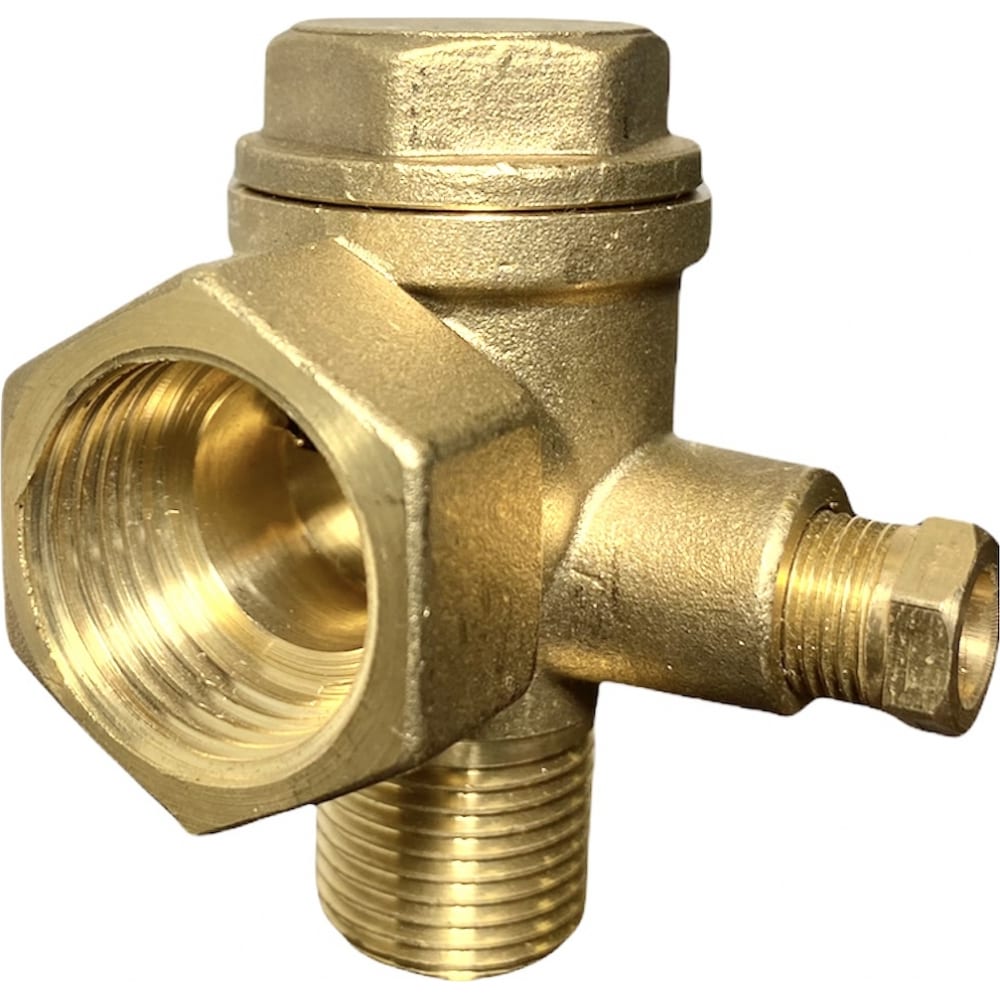 Обратный клапан для компрессора Pegas pneumatic клапан обратный латунный altstream 014100103 ду 25 1 пружинный