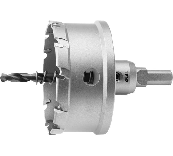 Изображение товара Коронка с твердосплавными напайками LENZ в сборе 72х25 мм LZCS-072