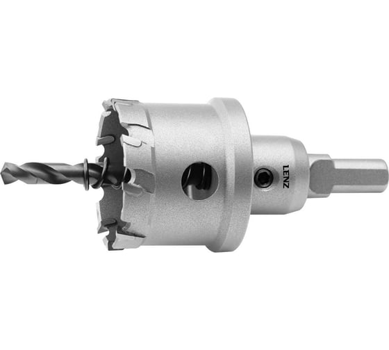 Изображение товара Коронка с твердосплавными напайками LENZ в сборе 40х25 мм LZCS-040