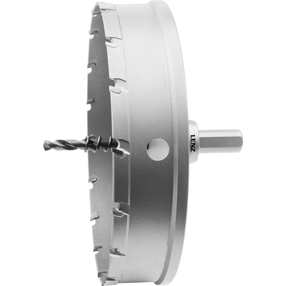 Изображение товара Коронка с твердосплавными напайками LENZ 150х25 мм для металла и дерева