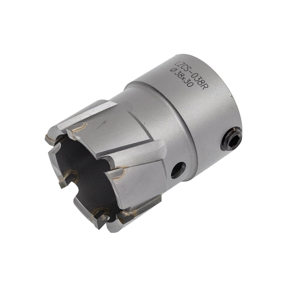 Изображение товара Коронка с твердосплавными напайками LENZ 38 мм для сверления металла