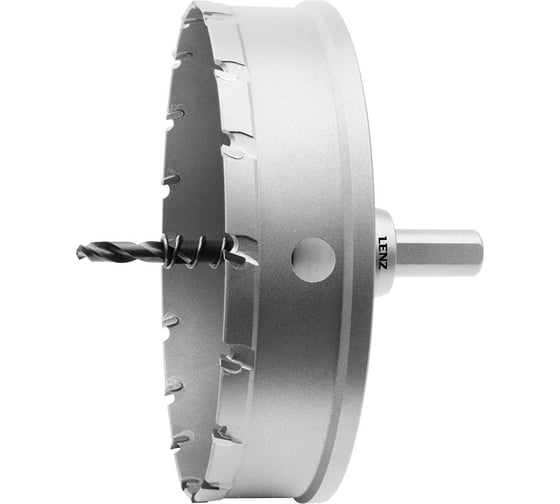 Изображение товара Коронка с твердосплавными напайками LENZ в сборе 130х25 мм LZCS-130