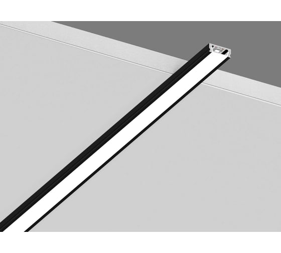 Изображение товара Комплект SWG SF-1506-BL профиль накладной, черный, П-образный, 2м, шт 00-00020193