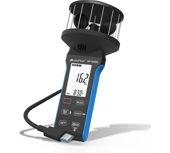 Изображение товара Анемометр HoldPeak HP-5000G
