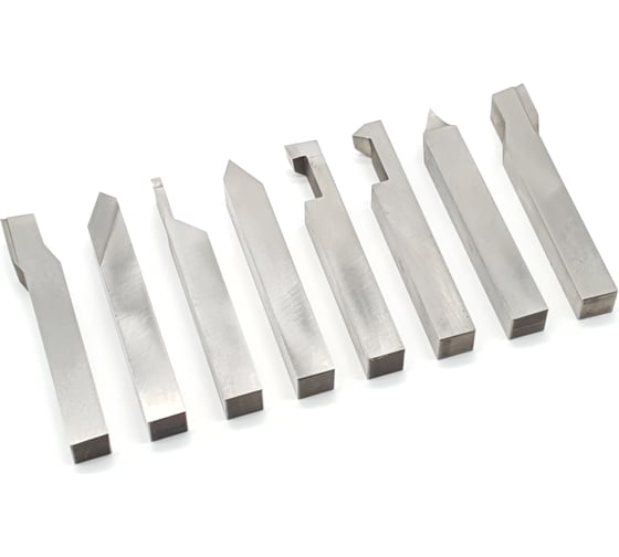 Изображение товара Комплект резцов HSS 16х16 мм, 8 шт ТЕХНОРЕАЛ МА400022545
