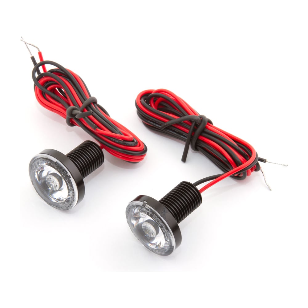 Изображение товара Габаритные светодиодные огни MTF Light 12 В 1 Вт 150 лм белый прозрачное стекло 2 шт