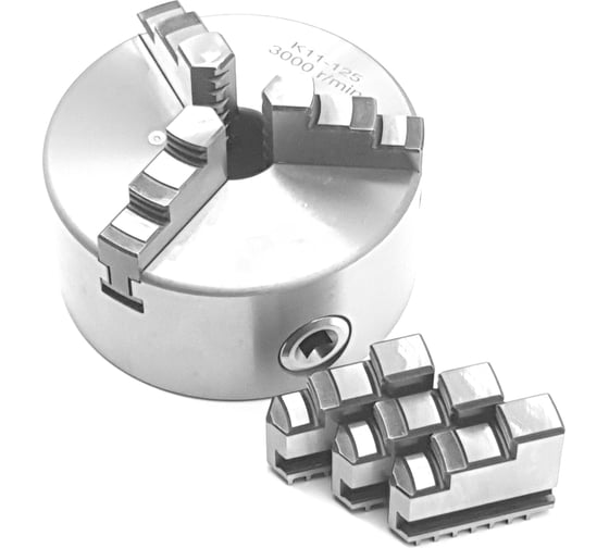 Изображение товара Патрон 3-х кулачковый 125 мм ТЕХНОРЕАЛ МА310011015