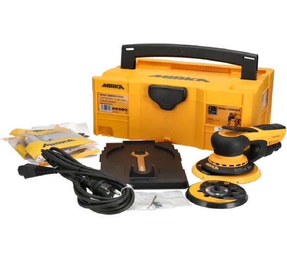 Изображение товара Шлифовальная вращательно-орбитальная машинка MIRKA DEROS II 5650 125/150мм, орб 5,0 MID5650404CA