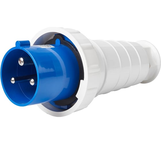 Изображение товара Вилка HLT 033 2Р+РЕ 63А 230В IP54 (2шт./уп.) 083-03-07