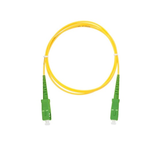 Изображение товара Соединительный волоконно-оптический шнур XBIT оптический патчкорд SC(APC)-SC(APC) G.652D simplex 10 метров PC-SC/A-SC/A-OS1-S-10