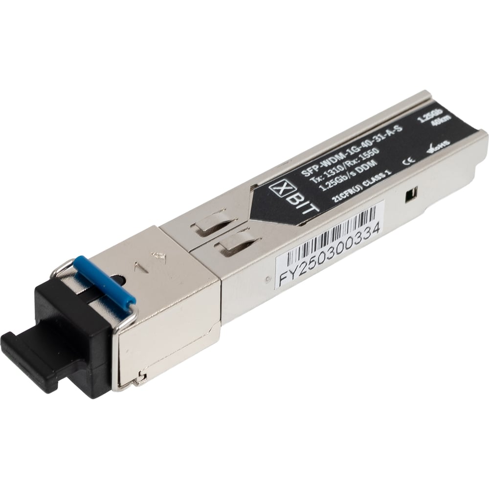 Изображение товара Модуль SFP 1G WDM SC 1310нм 40км для сетей