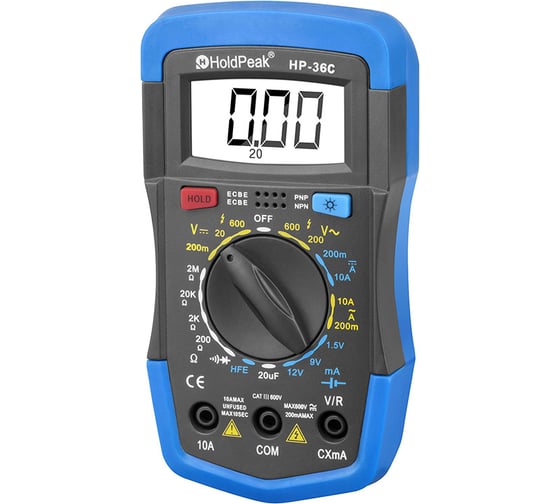 Изображение товара Мультиметр HoldPeak HP-36C