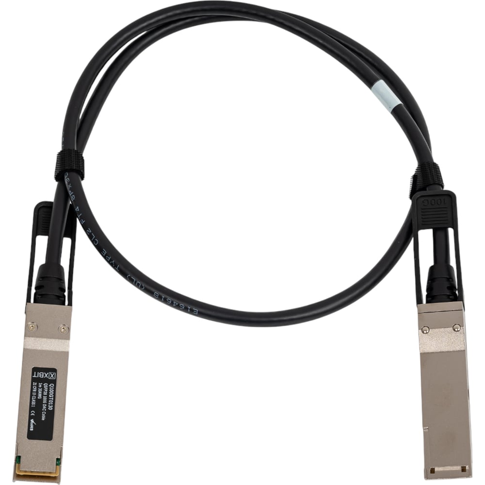 Изображение товара Кабель XBIT QSFP28 100G DAC 1м для передачи данных
