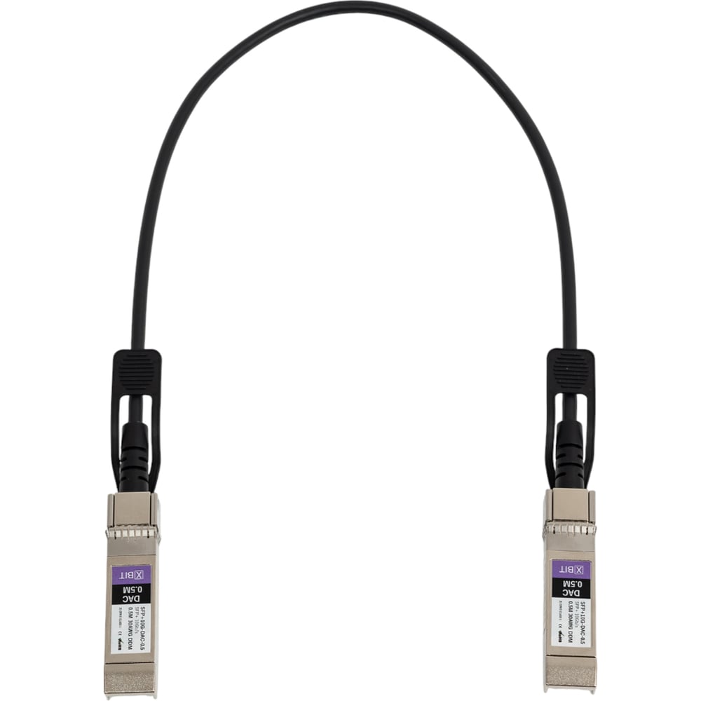 Изображение товара Кабель XBIT SFP+ 10G DAC 0.5м - Высокоскоростное сетевое соединение