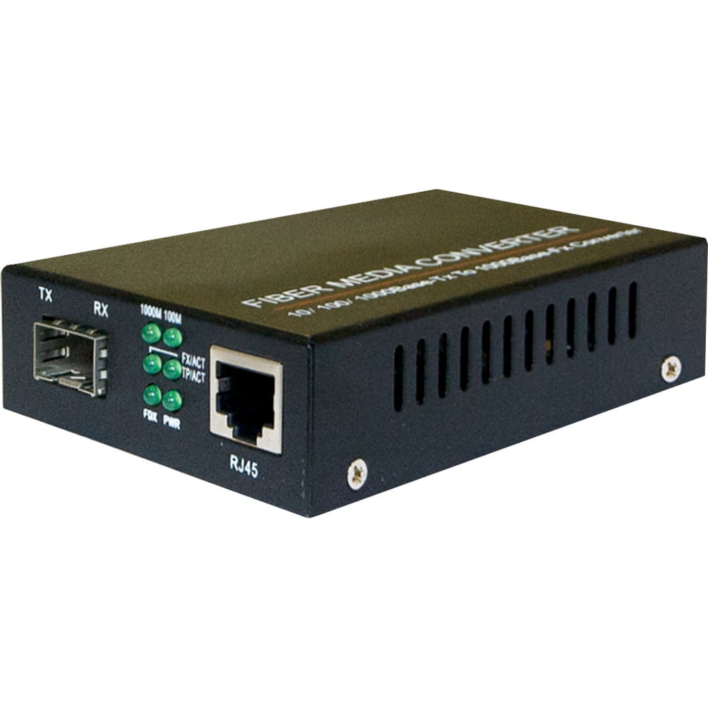 Изображение товара Медиаконвертер XBIT SFP 10/100/1000Base-TX/FX без SFP модуля MC-1G-SFP