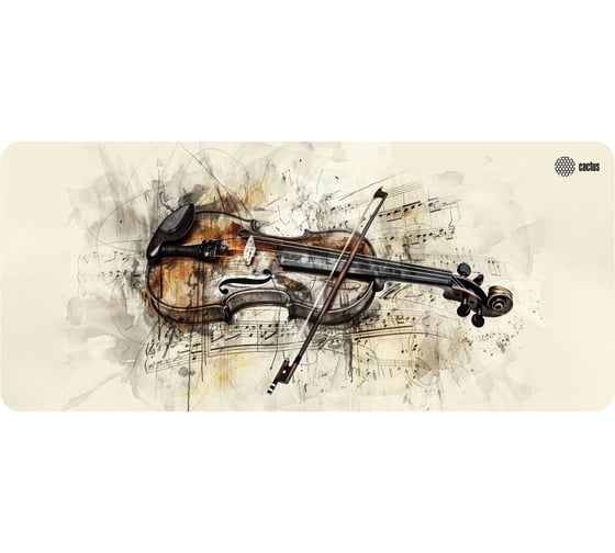 Изображение товара Коврик для мыши CACTUS Musical 900x400x4мм (CS-MP-COR02XXL) 2077140