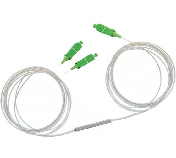 Изображение товара Оптический сплиттер планарный XBIT PLC, SC/APC, 2 выхода, в гильзе PLC-ST-1x2-SC/A