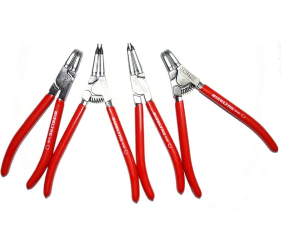 Изображение товара Набор съёмников стопорных колец IZELTAS 4 предмета 3335001004