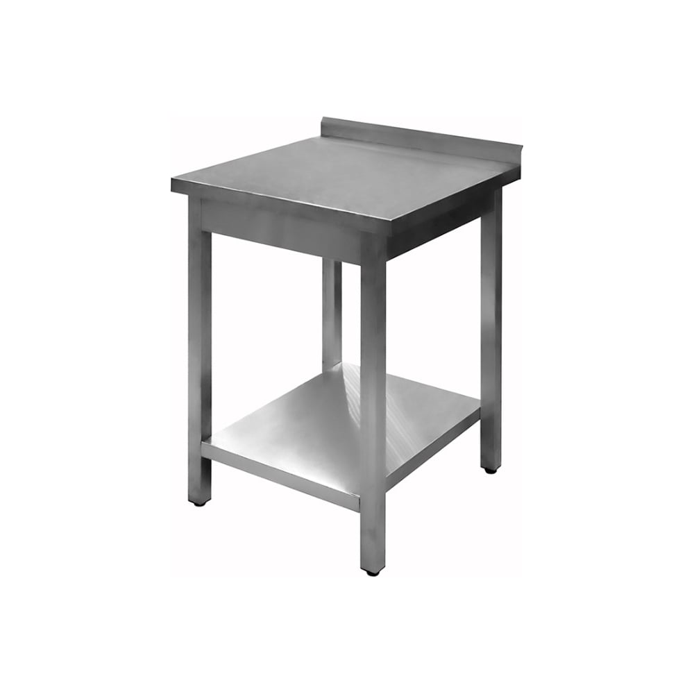 Изображение товара Стол универсальный Luxstahl СПУ-7/6 со сплошной полкой из нержавеющей стали